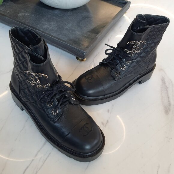 Chanel Combat boots G31852 original - Picture 13 of 16
